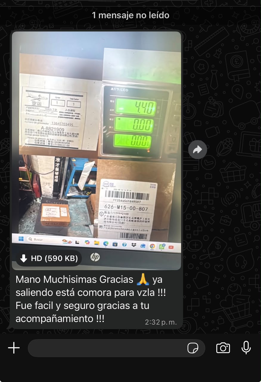 Pesaje de carga aérea y salida